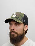 Бейсболка 47 BRAND арт. B-CBRAN12GWP-CMD Los Angeles Dodgers MLB (камуфляж)